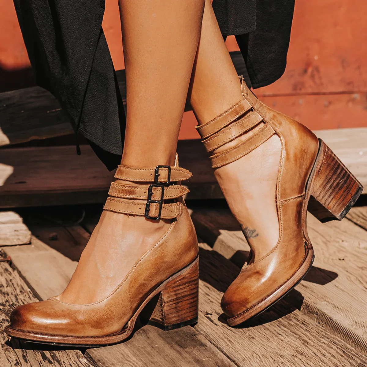 Florence | Women’s Strappy Ankle Strap Heels - Image 11