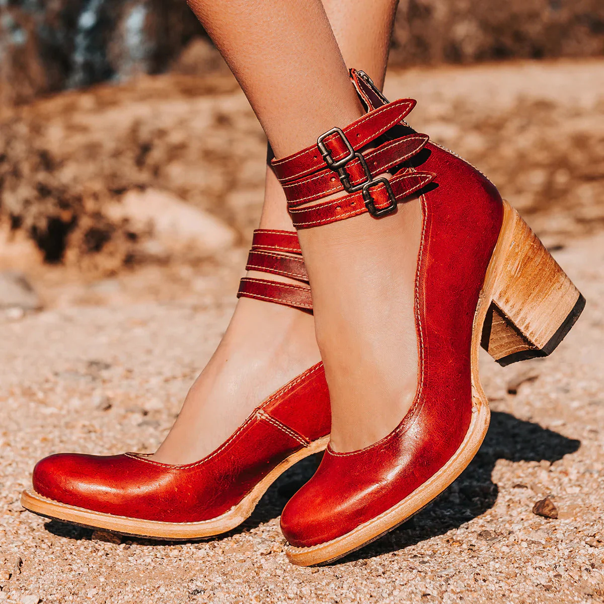 Florence | Women’s Strappy Ankle Strap Heels - Image 15